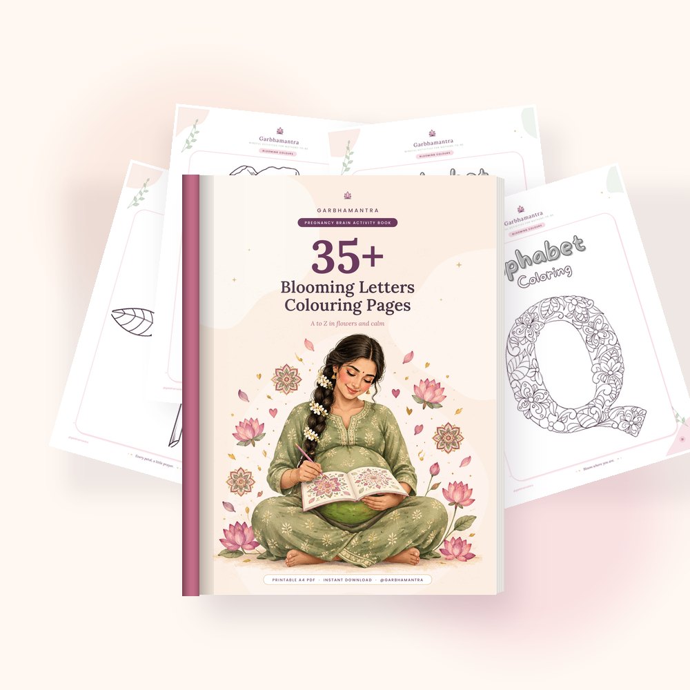 Blooming Letters book with sample pages